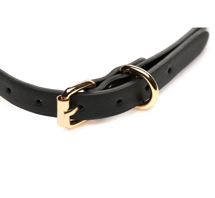 Силіконовий кляп з трояндою Master Series: Blossom Silicone Rose Gag – Red