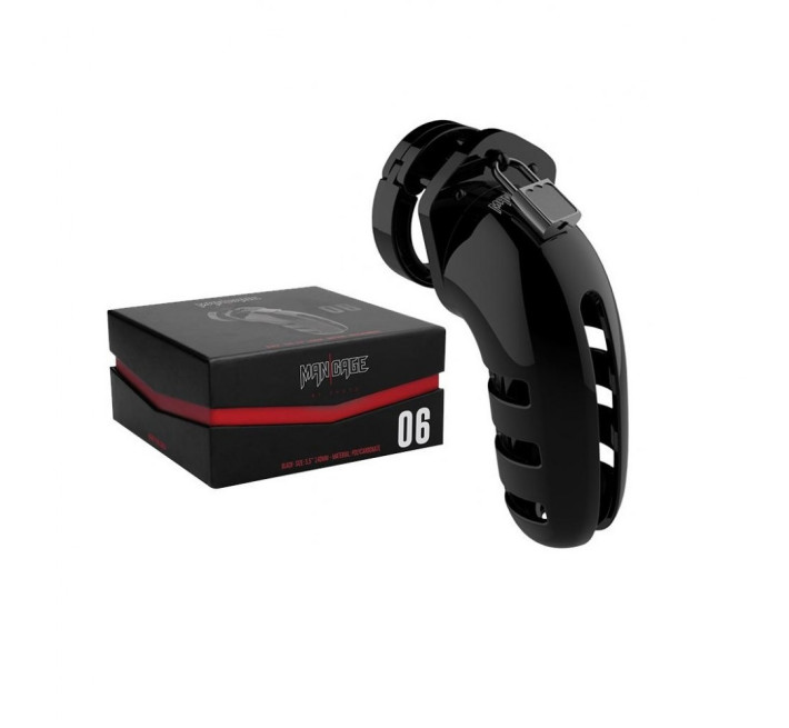 Пояс верности ManCage 06 Chastity Cage черный