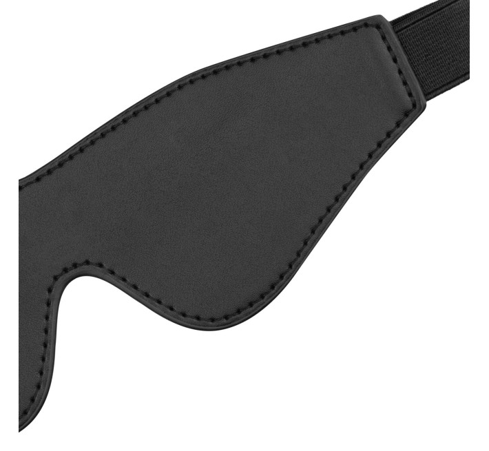 Маска Bedroom Fantasies: Faux Leather Blindfold, чорна