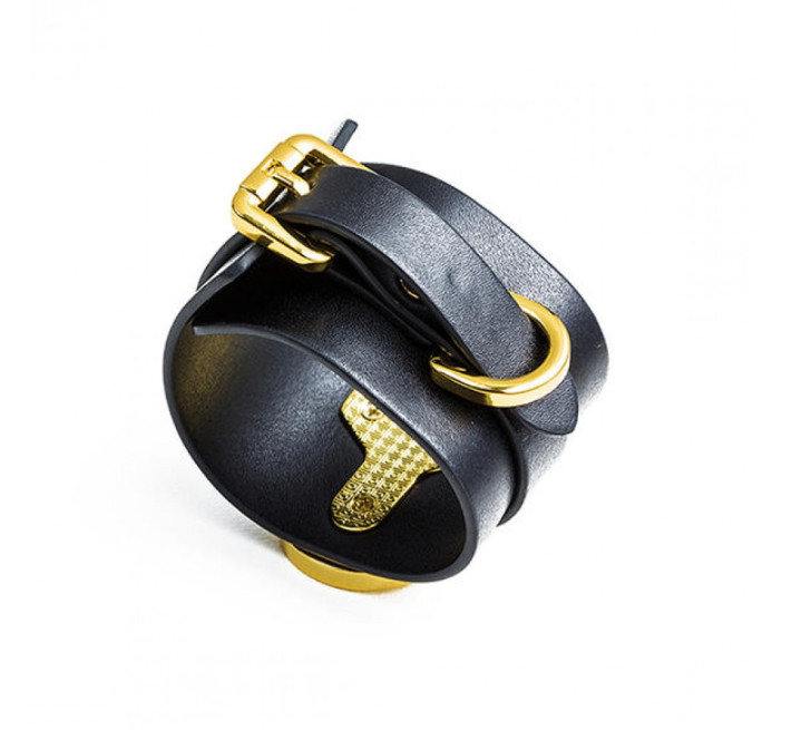 Кожаные глаза со вставками позолоты UPKO Ankle Cuffs UPKO size L