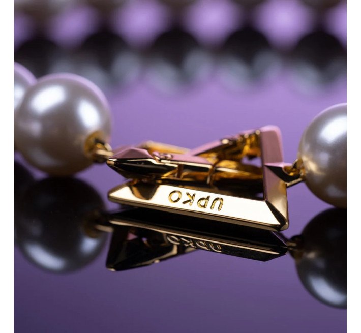 Поножья с позолотой UPKO Moist Eyes жемчужные