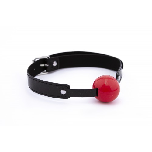 Кляп DS Fetish Ball gag black/red