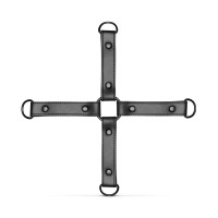 Хрестовина з наручниками та поножами Bedroom Fantasies: Hogtie with Hand and Ankle Cuffs Хрестовина з наручниками та поножами Bedroom Fantasies: Hogtie with Hand and Ankle Cuffs