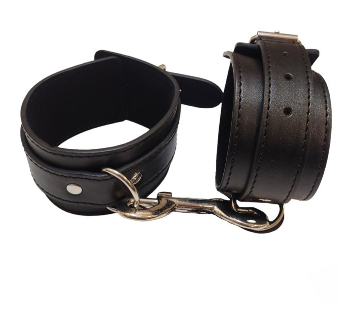 Наручники DS Fetish кожзаменитель, черные