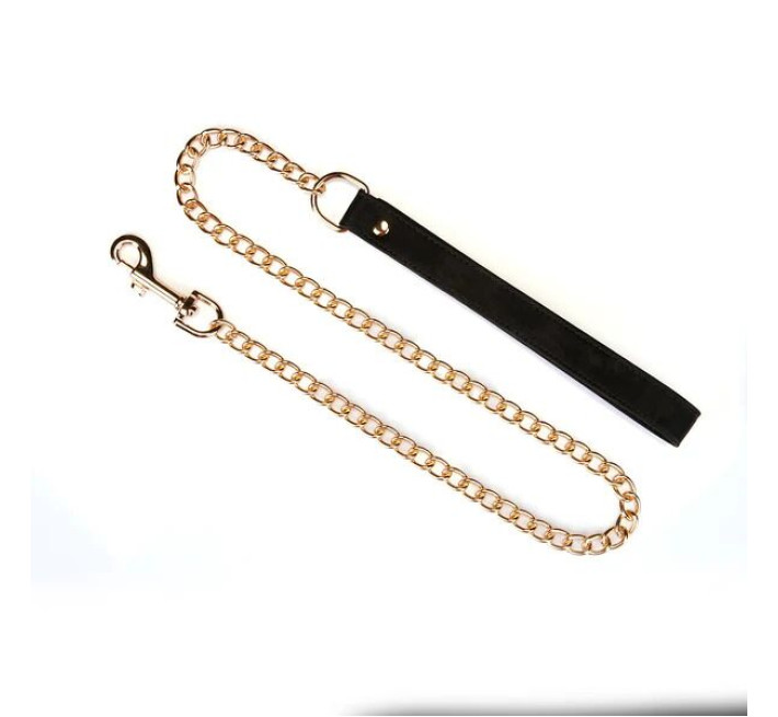 Нашийник з повідцем Liebe Seele Boudoir Amor Collar with Leash Black