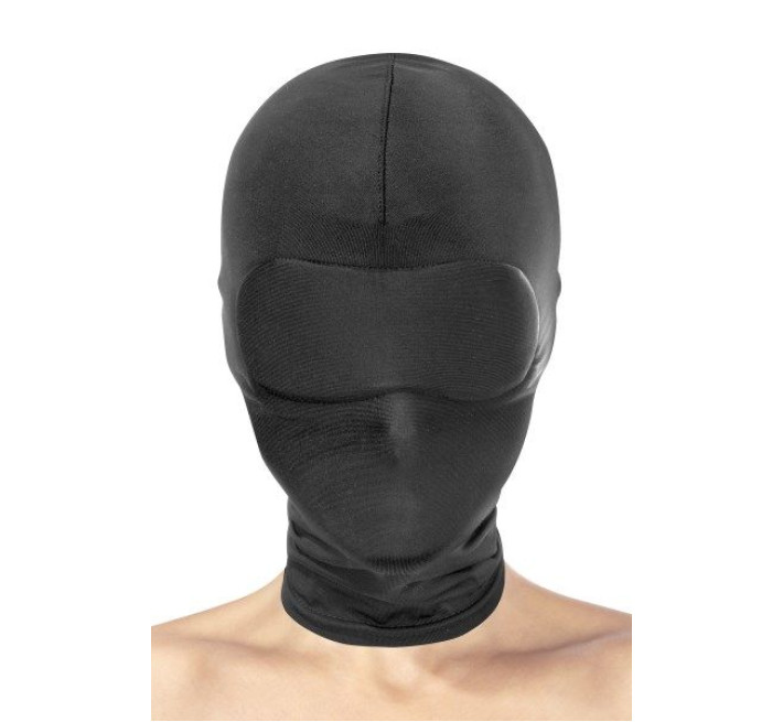 Капюшон для БДСМ Fetish Tentation Closed Hood с закрытыми глазами и ртом