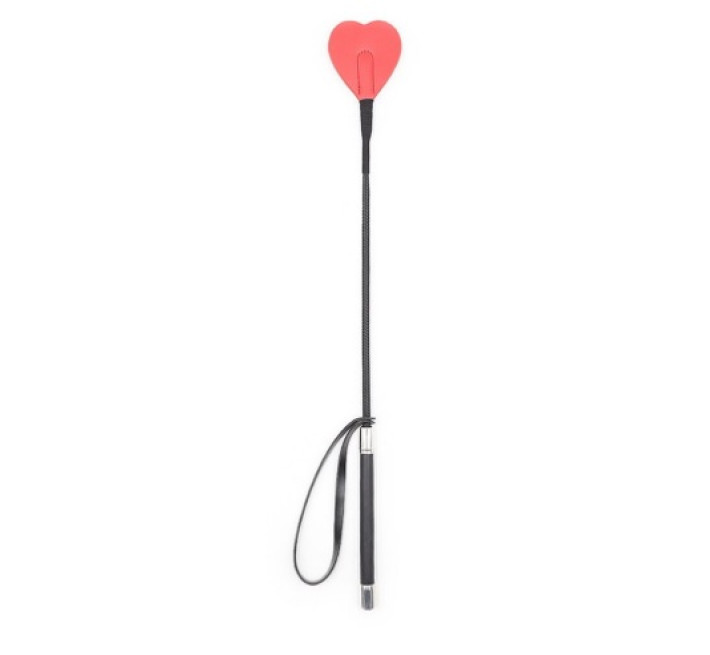 Стек серце DS Fetish Whip heart red, 51 см