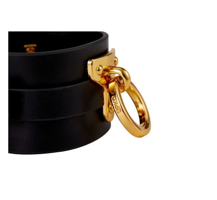 Кожаные глаза со вставками позолоты UPKO Ankle Cuffs UPKO size L