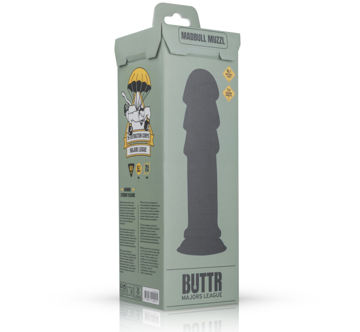 Анальна пробка BUTTR - MadBull Muzzl XXL Dildo
