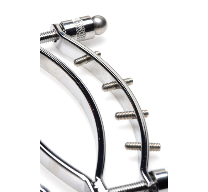 Затискач для вагіни Master Series: Spread 'Em Poker Vagina Clamp with Adjustable Pressure Screws, ши