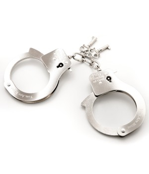 Металеві наручники Fifty Shades of Grey Ти. Моя.