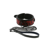 Нашийник з повідцем Dreamtoys Blaze Deluxe Collar & Leash