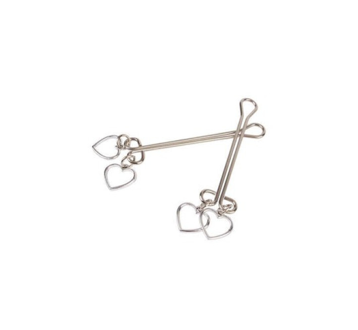 Затискачі на соски Chisa Fetish Fantasy Heart Nipple Clamps