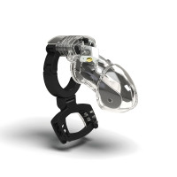 Клітина для члена з електростимуляцією Mystim Pubic Enemy No 3 with Ball Squeezer Клітина для члена з електростимуляцією Mystim Pubic Enemy No 3 with Ball Squeezer