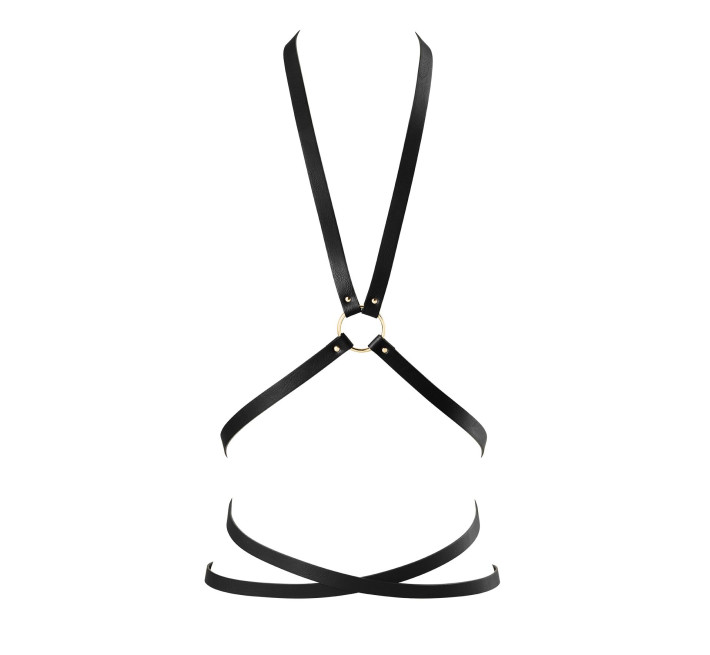 Портупея Bijoux Indiscrets MAZE Multi-Way Body Harness Чорна
