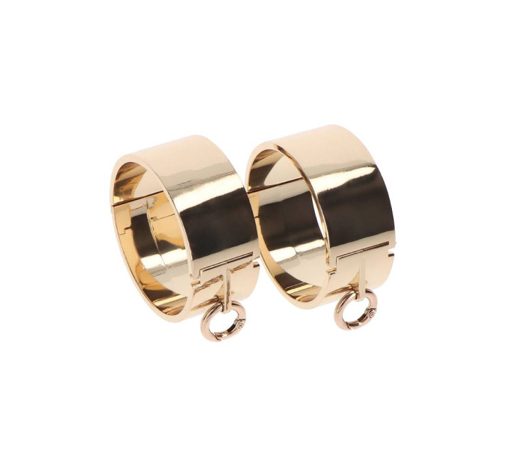 Наручники Taboom Slave Wrist Cuffs, металеві, золотисті