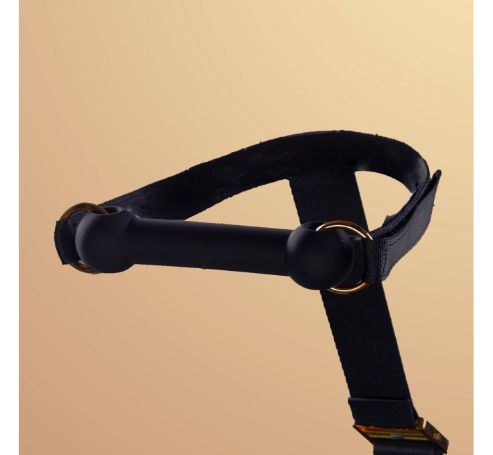 Бандажний набір UPKO зі змінними кляпами (кулька, ялинка, кістка) Hogtie Bondage Gear With Mouth Gags