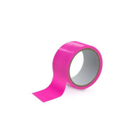 Скотч для бондажу Fetish Tentation Fuchsia (15м), не липне до шкіри та волосків, тільки сам до себе