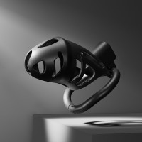 Пояс вірності пластик з 3-ма кільцями Lockink Sevanda Чорний