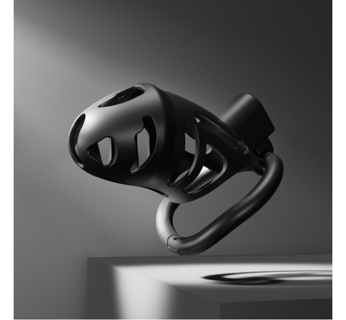 Пояс вірності пластик з 3-ма кільцями Lockink Sevanda Чорний