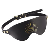 Розкішна маска на очі Zalo Blindfolds Black Розкішна маска на очі Zalo Blindfolds Black