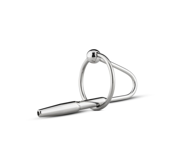 Уретральний стимулятор Sinner Gear Unbendable - Sperm Stopper Hollow Ring, 2 кільця (2,5 см та 3 см)