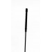 Стек DS Fetish Whip PU Leather riding crop, чорний, 46 см