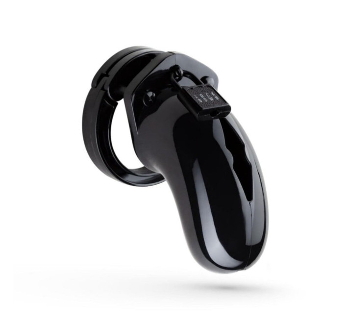 Пояс вірності ManCage Lockdown Chastity Cage, чорний, M