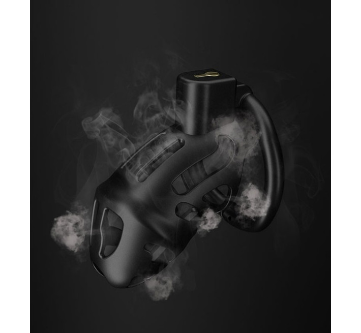 Пояс вірності пластик з 3-ма кільцями Lockink Sevanda Чорний