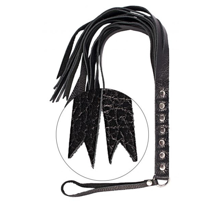 Флогер sLash S&M Fancy Leather Floger 2, Black