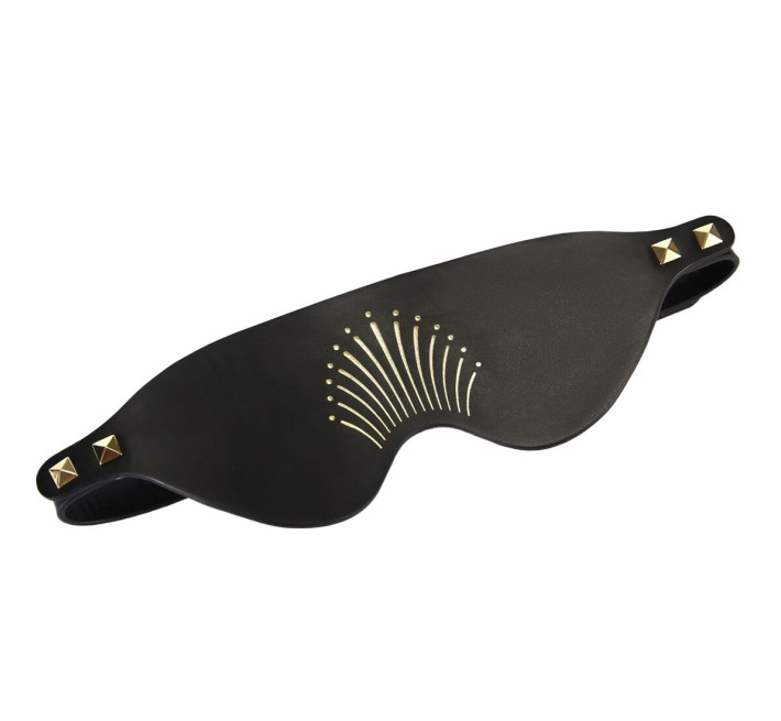 Розкішна маска на очі Zalo Blindfolds Black