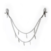 Затискачі з подвійним ланцюжком для сосків Art of Sex – Dream Catcher Затискачі з подвійним ланцюжком для сосків Art of Sex – Dream Catcher