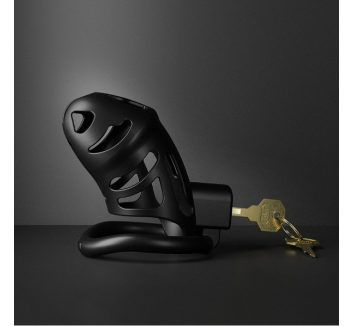 Пояс вірності пластик з 3-ма кільцями Lockink Sevanda Чорний