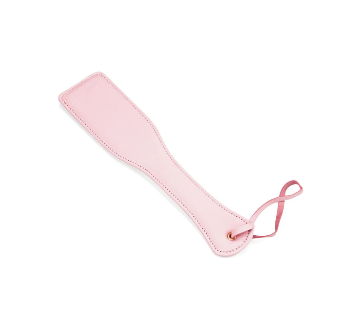 Паддл Liebe Seele White & Pink Leather Paddle