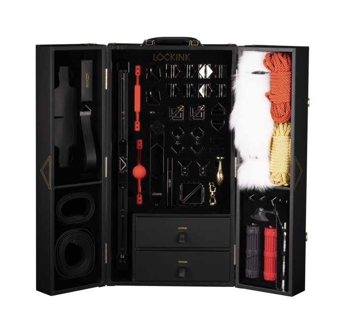 БДСМ-набір LOCKINK All-in-1 BDSM Play Kit - Black Color