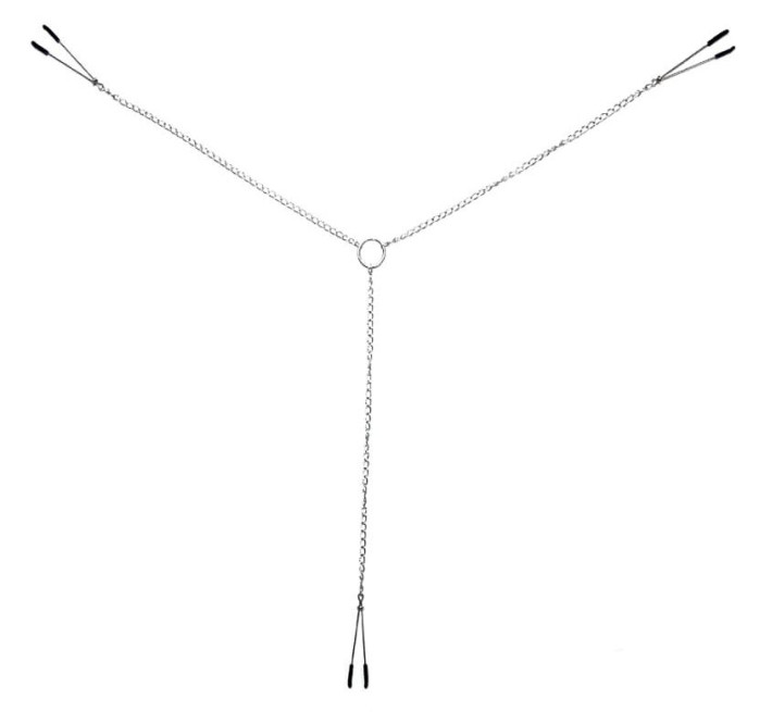 Затискачі для сосків та клітора Art of Sex Nipple and clit clamps Felicia