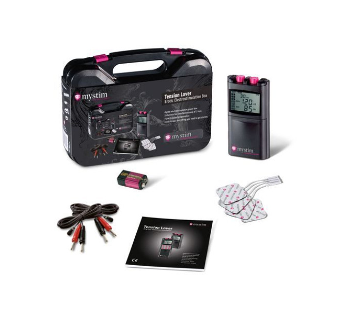 Електростимулятор Mystim Tension Lover, 2 канали, 7 програм, кнопкове керування