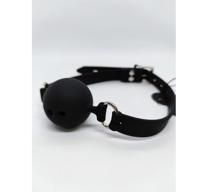 Кляп DS Fetish Mouth silicone gag L black