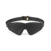Маска на очі Liebe Seele Black Organosilicon Blindfold, екошкіра