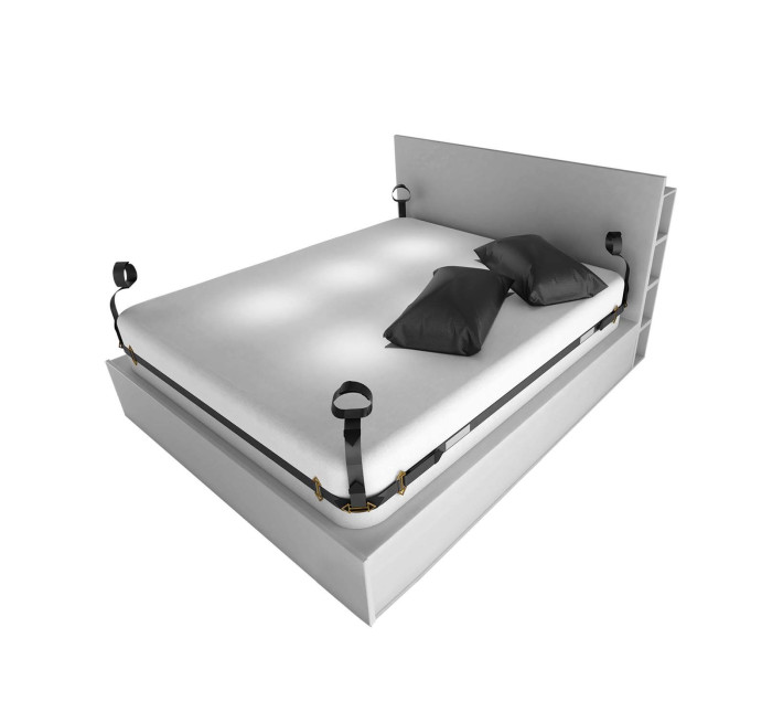 Фіксатори рук і ніг для ліжка LOCKINK BDSM Adjustable Bed Restraint Kit