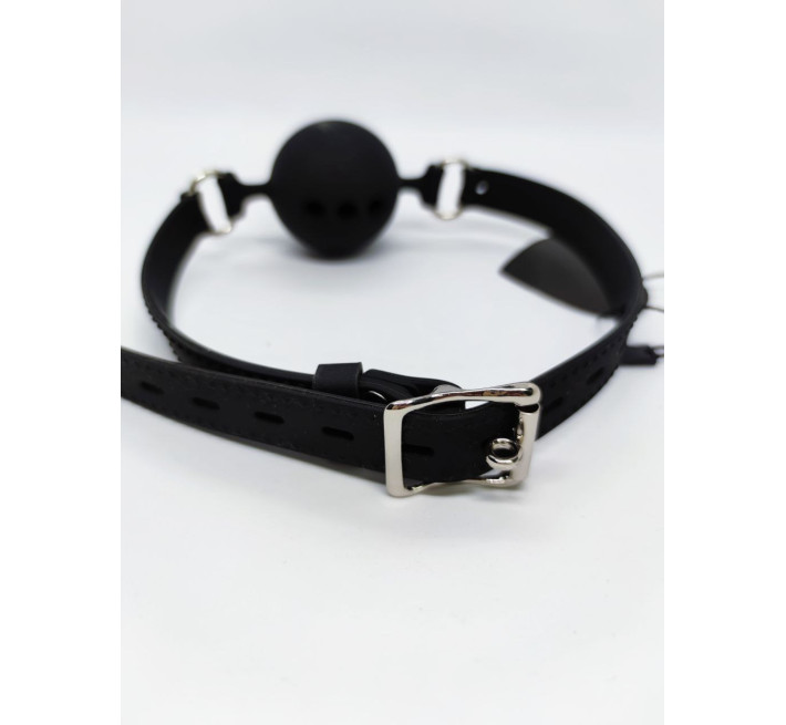 Кляп DS Fetish Mouth silicone gag L black