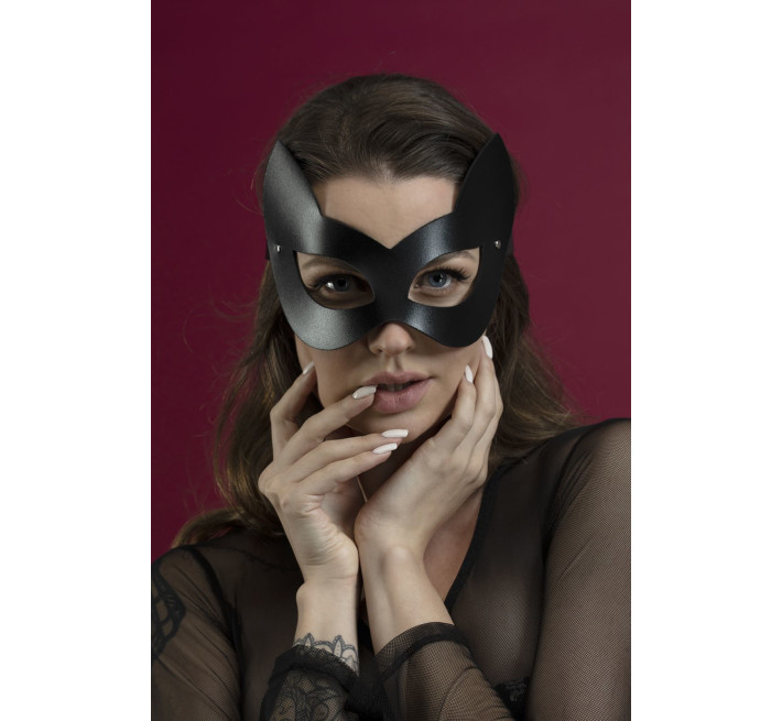 Маска кішки Feral Feelings Kitten Mask чорна