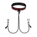 Нашийник із затискачами на соски Sweet Anticipation Fifty Shades of Grey Collar Nipp