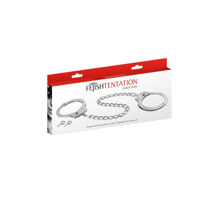 Поножи Fetish Tentation Adjustable metal ankle cuffs