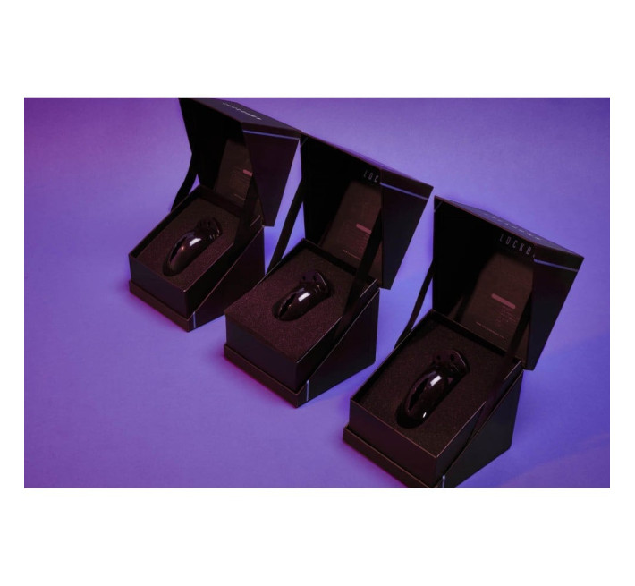 Пояс вірності ManCage Lockdown Chastity Cage, чорний, M