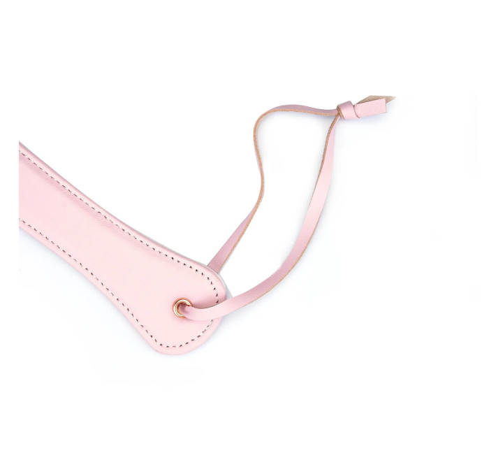 Паддл Liebe Seele White & Pink Leather Paddle