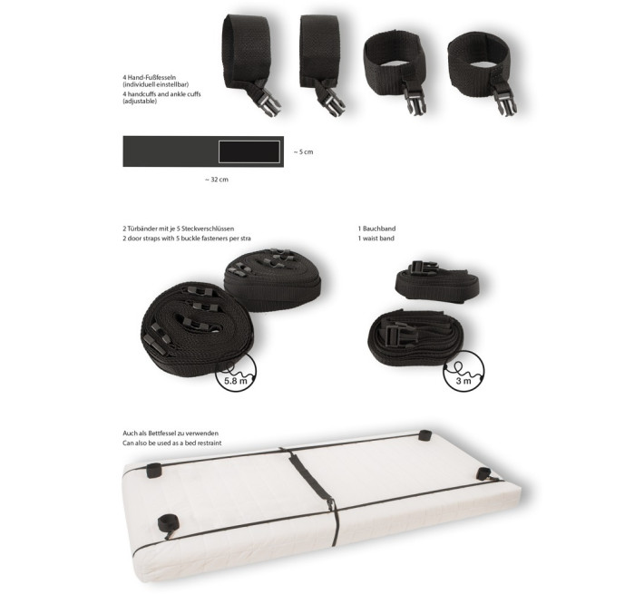 Система фиксации Bad Kitty Door & Bed Restraints