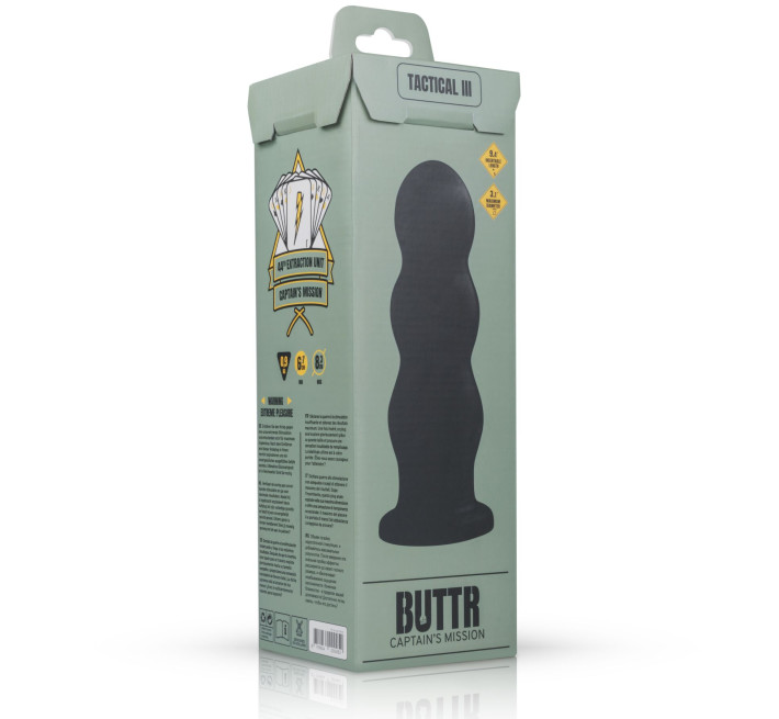 Анальная пробка BUTTR - Tactical III Butt Plug