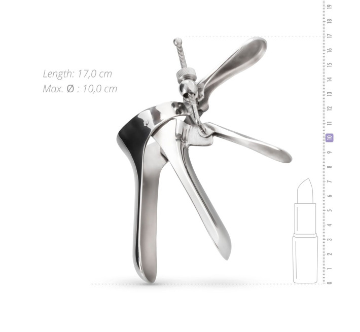 Вагинальный расширитель спекулум Sinner Gear Unbendable — Large Cusco Vaginal speculum