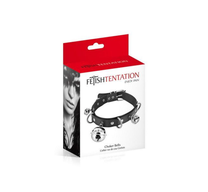 Чокер з бубонцями Fetish Tentation Choker Bells